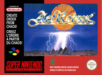 ActRaiser (France) box cover front